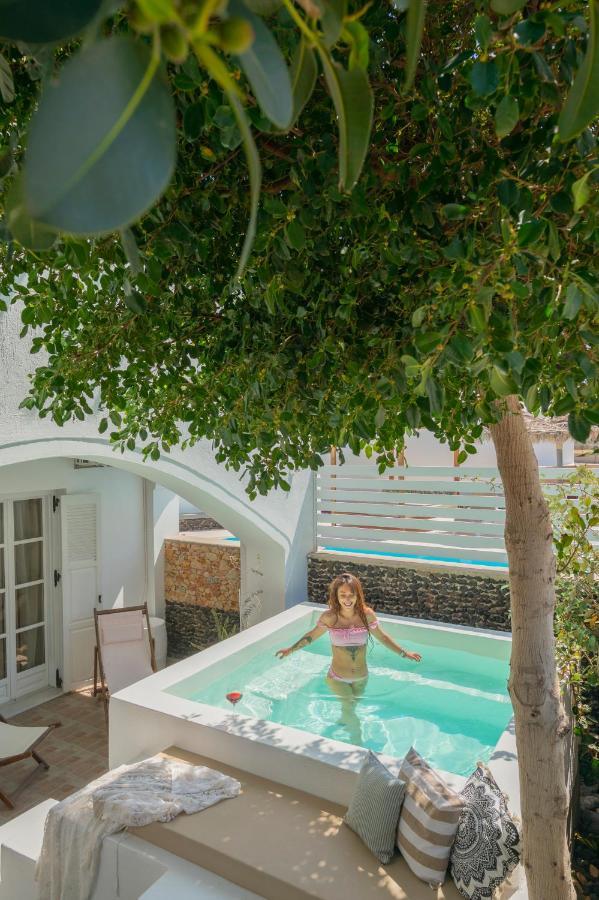 Loukas & Emma Eco Houses Perissa  Bagian luar foto