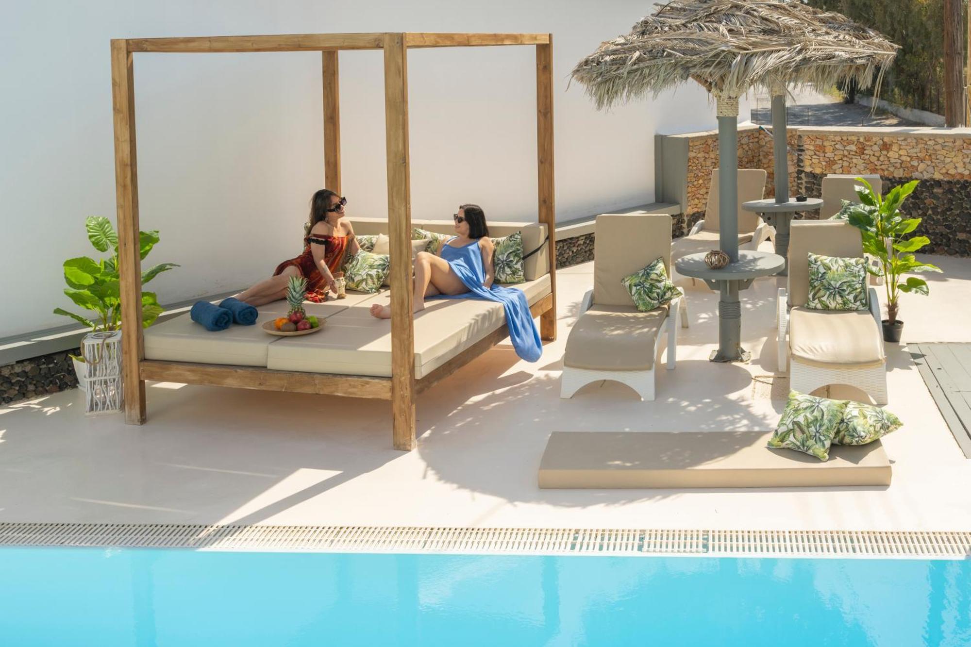 Loukas & Emma Eco Houses Perissa  Bagian luar foto